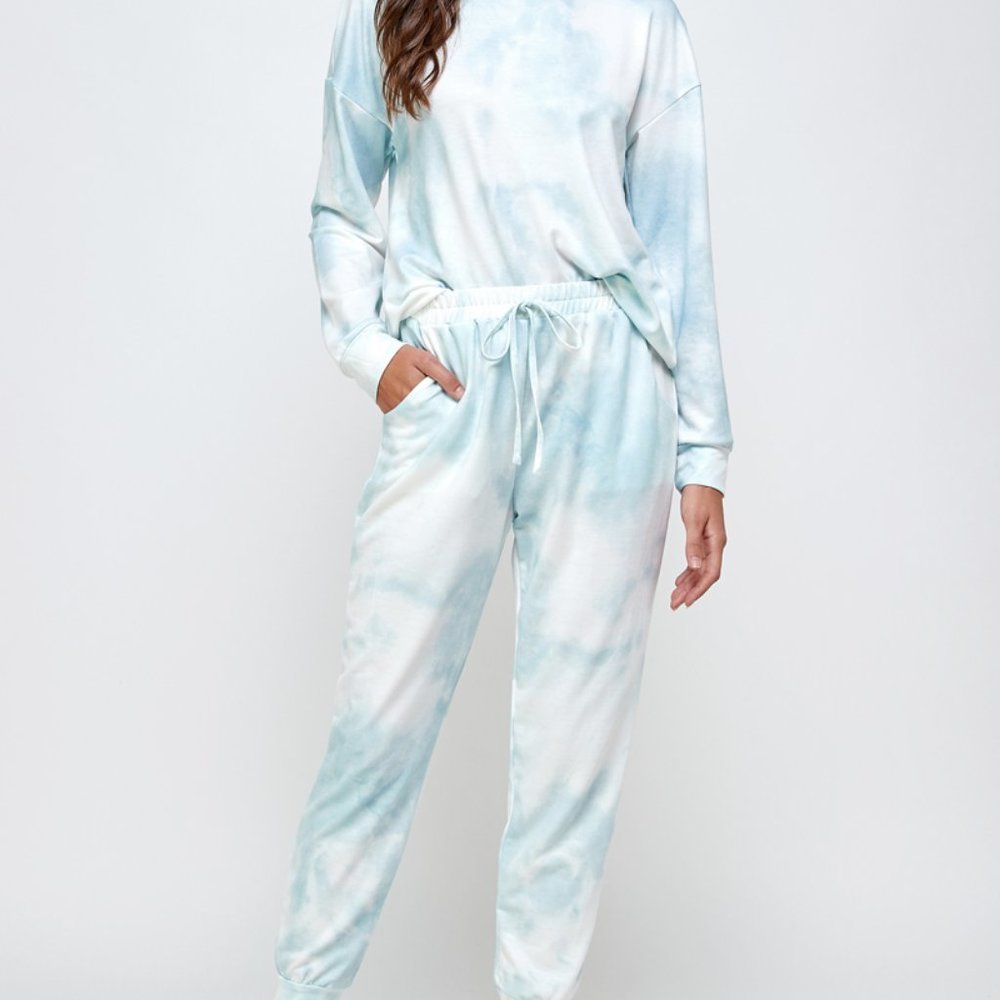 TIE DYED LOUNGE WEAR SET